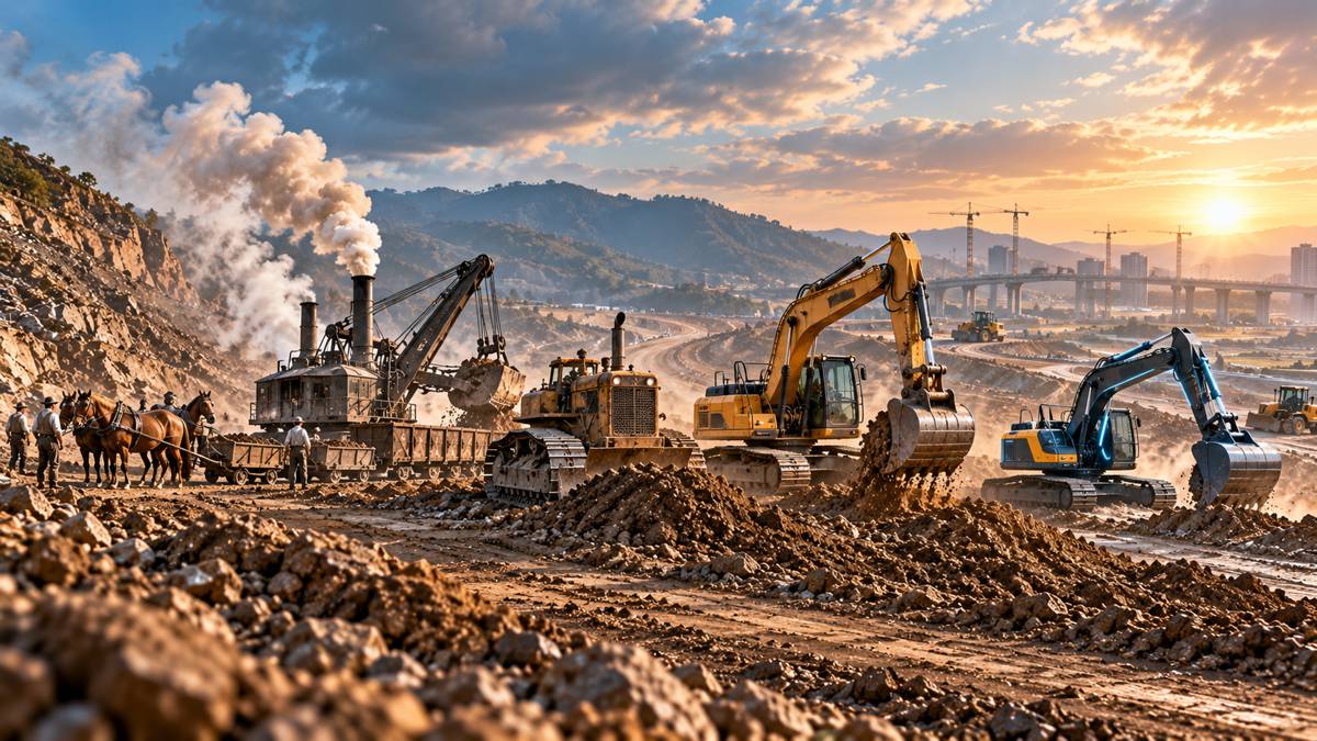 From Horsepower to Kilowatts – The Evolution of Construction Machinery