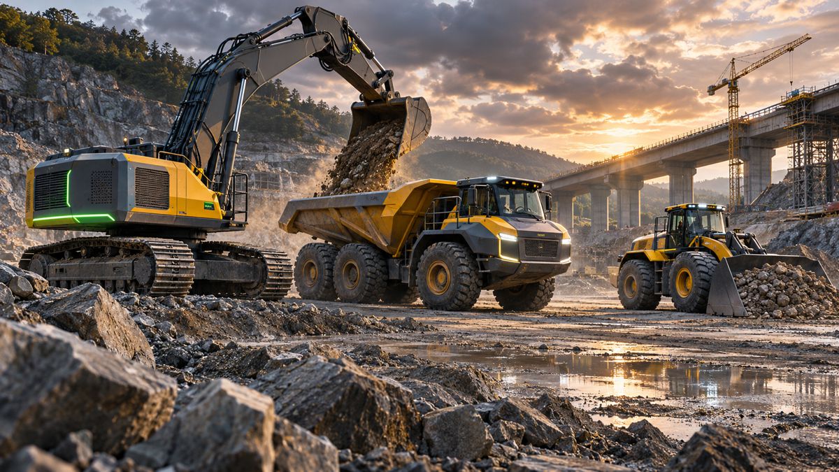 Golden Hour Quarry Construction