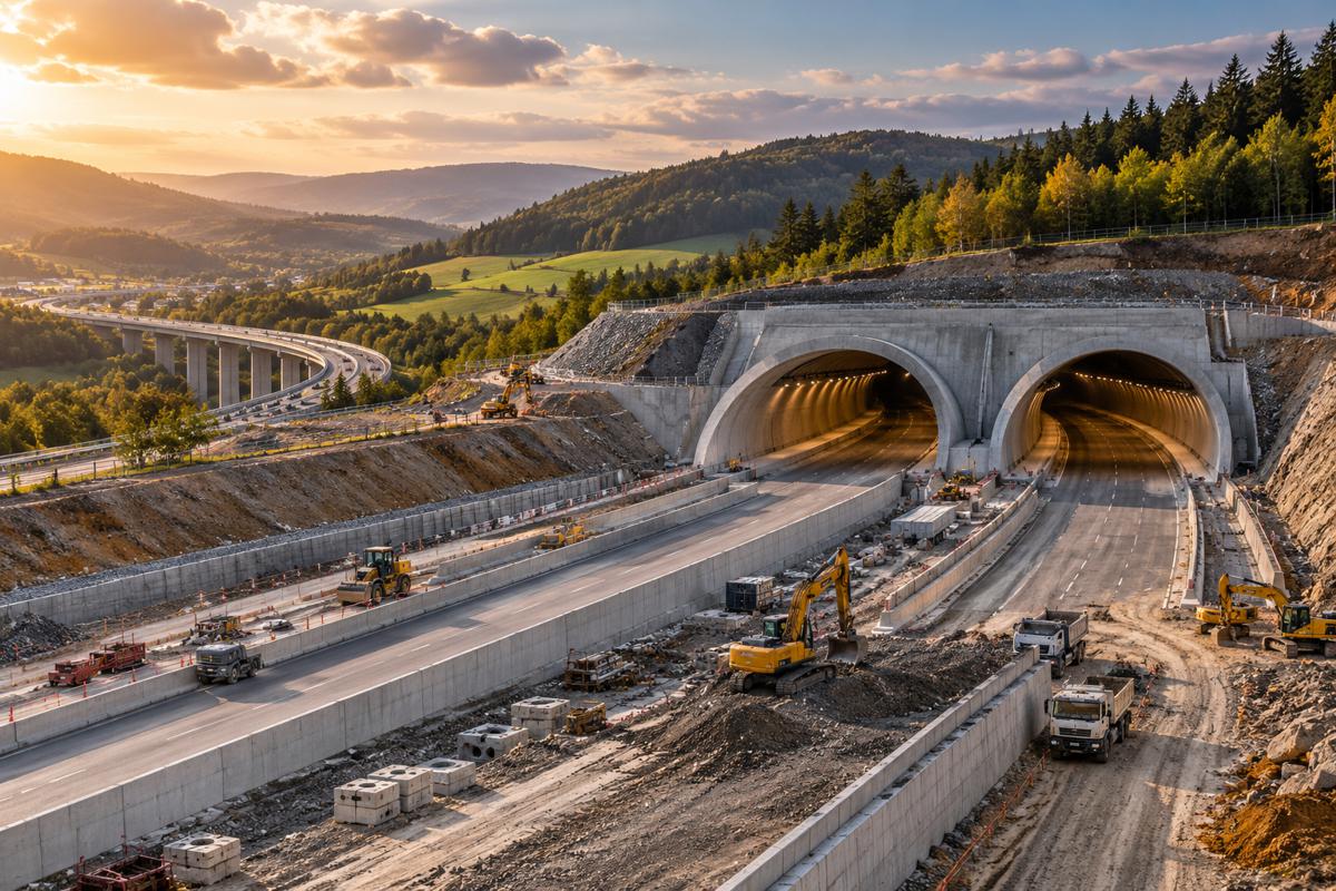 STRABAG Consortium Selected for €2.9 Billion Czech D35 Motorway PPP