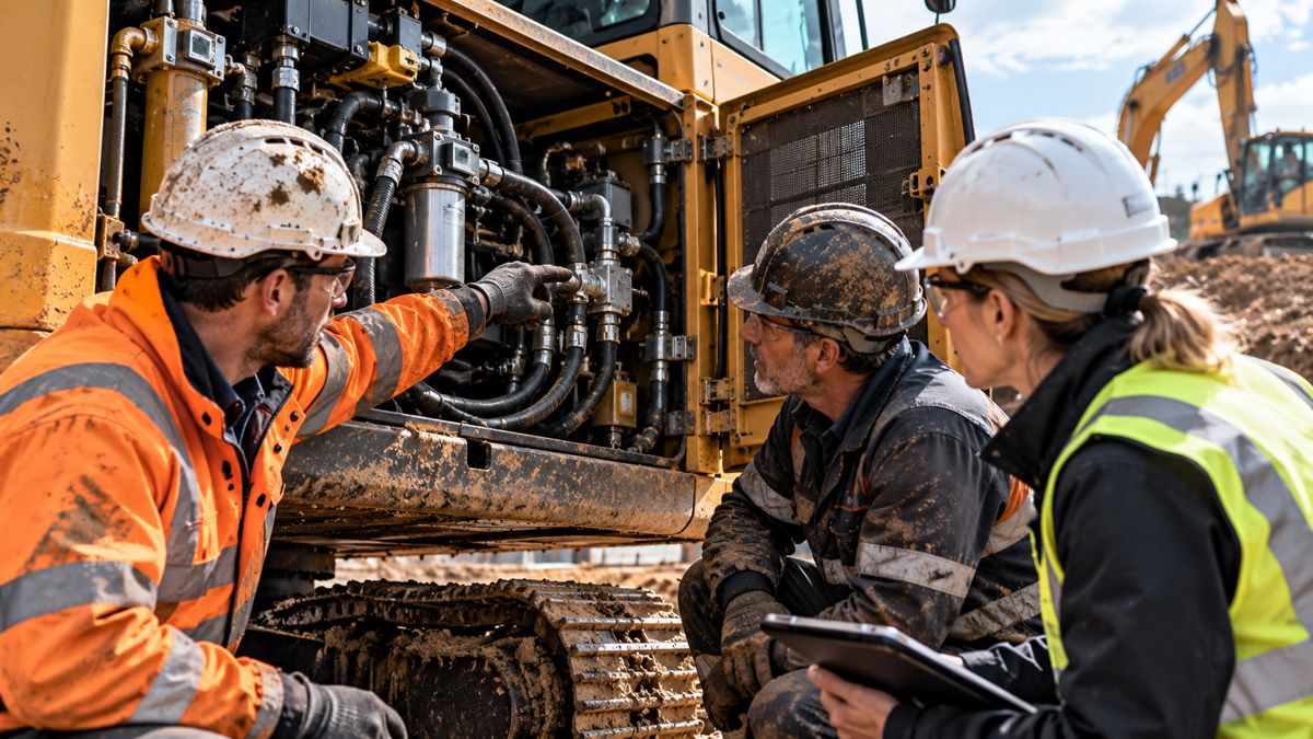 Hands-On Excavator Inspection
