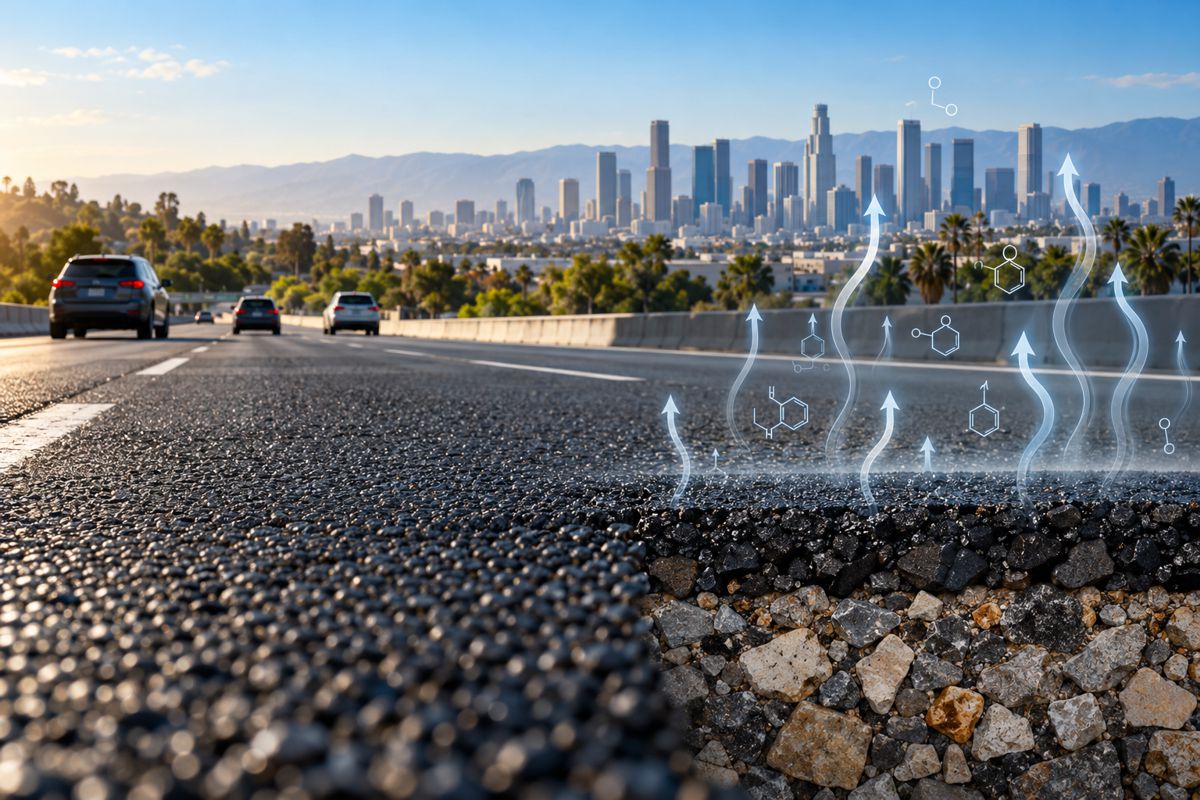 Asphalt Pavement Emissions Over 250 Times Lower Than Previous Estimates
