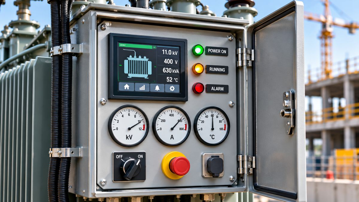 Industrial Transformer Control Panel