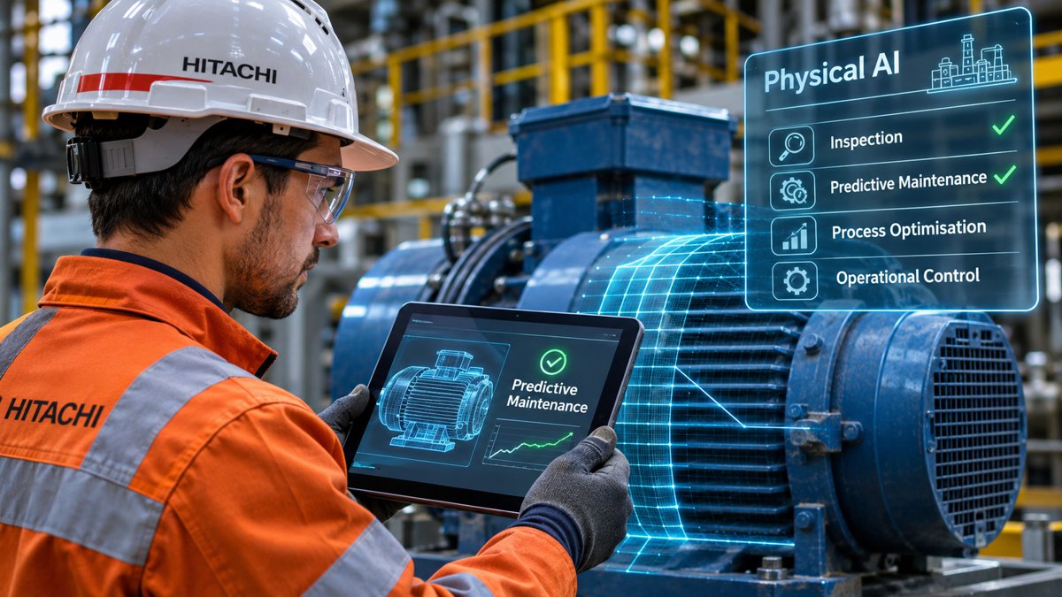 Hitachi Research Reveals the Challenge of Scaling Physical AI in Industry