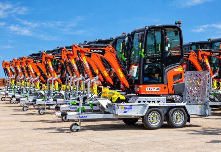 Flannery Adds 97 Kubota Excavators in Major Fleet Investment