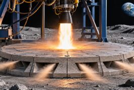 Lunar Landing Pads Bring Civil Engineering to the Moon