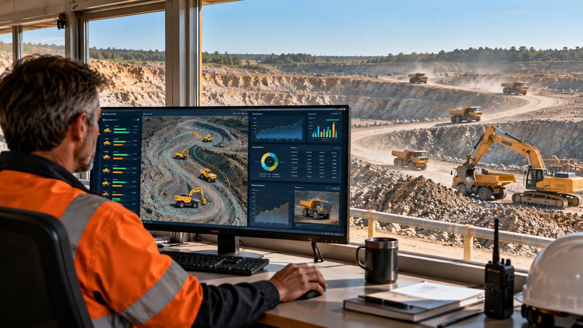 Quarry Control Room Dashboard