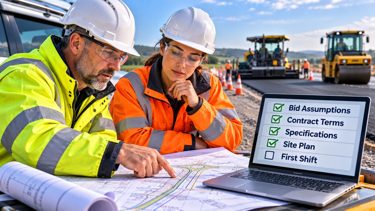 What Gets Lost Between a Road Bid and the First Shift?