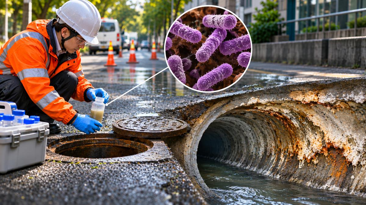 Wastewater DNA Offers New Way to Predict Sewer Pipe Corrosion