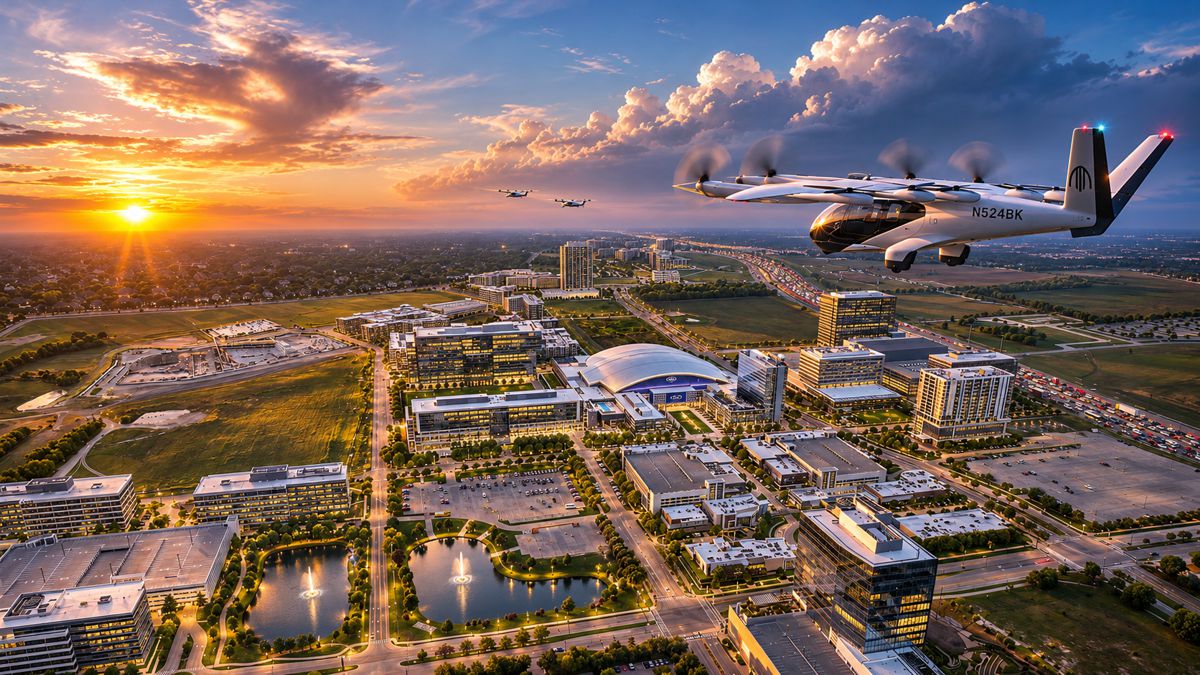Archer Aviation Plans Three Texas Air Taxi Networks